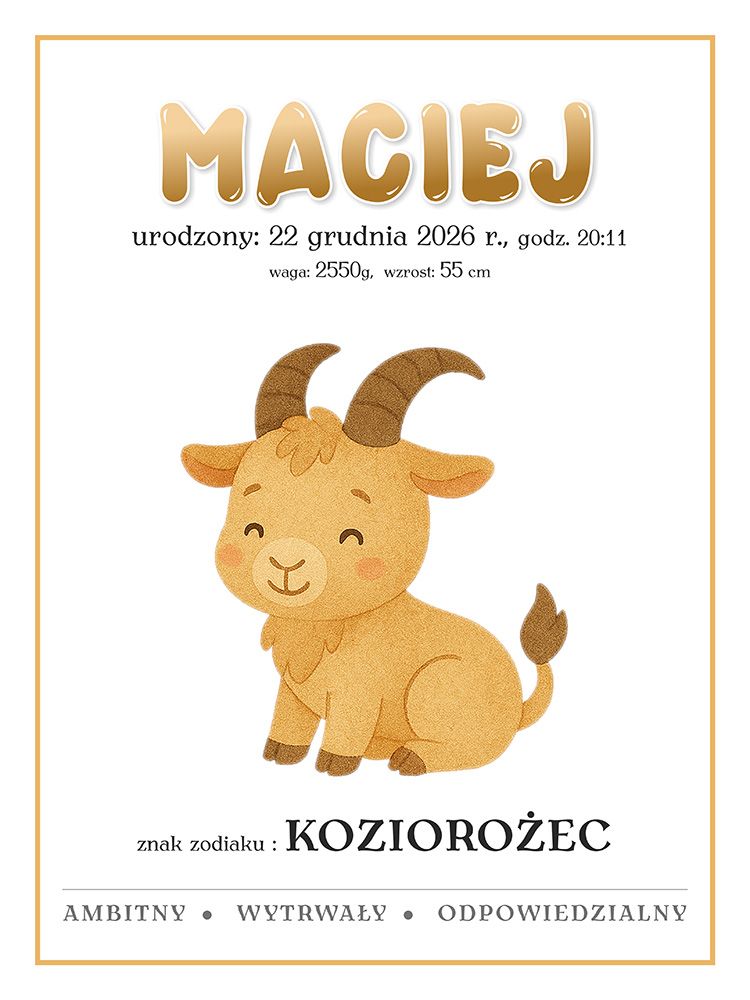 koziorożec - 22.12-19.01