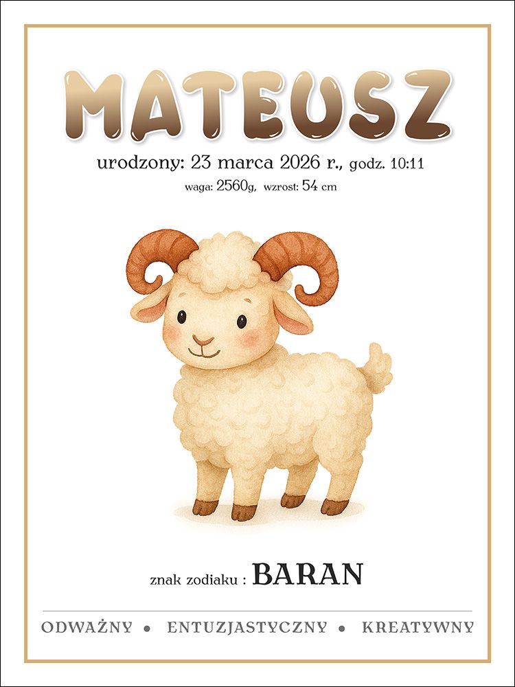baran - wzór 03