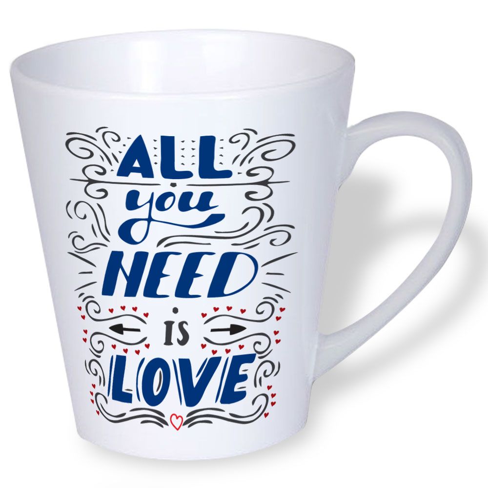 zdjęcie: all you need is love - kubek latte