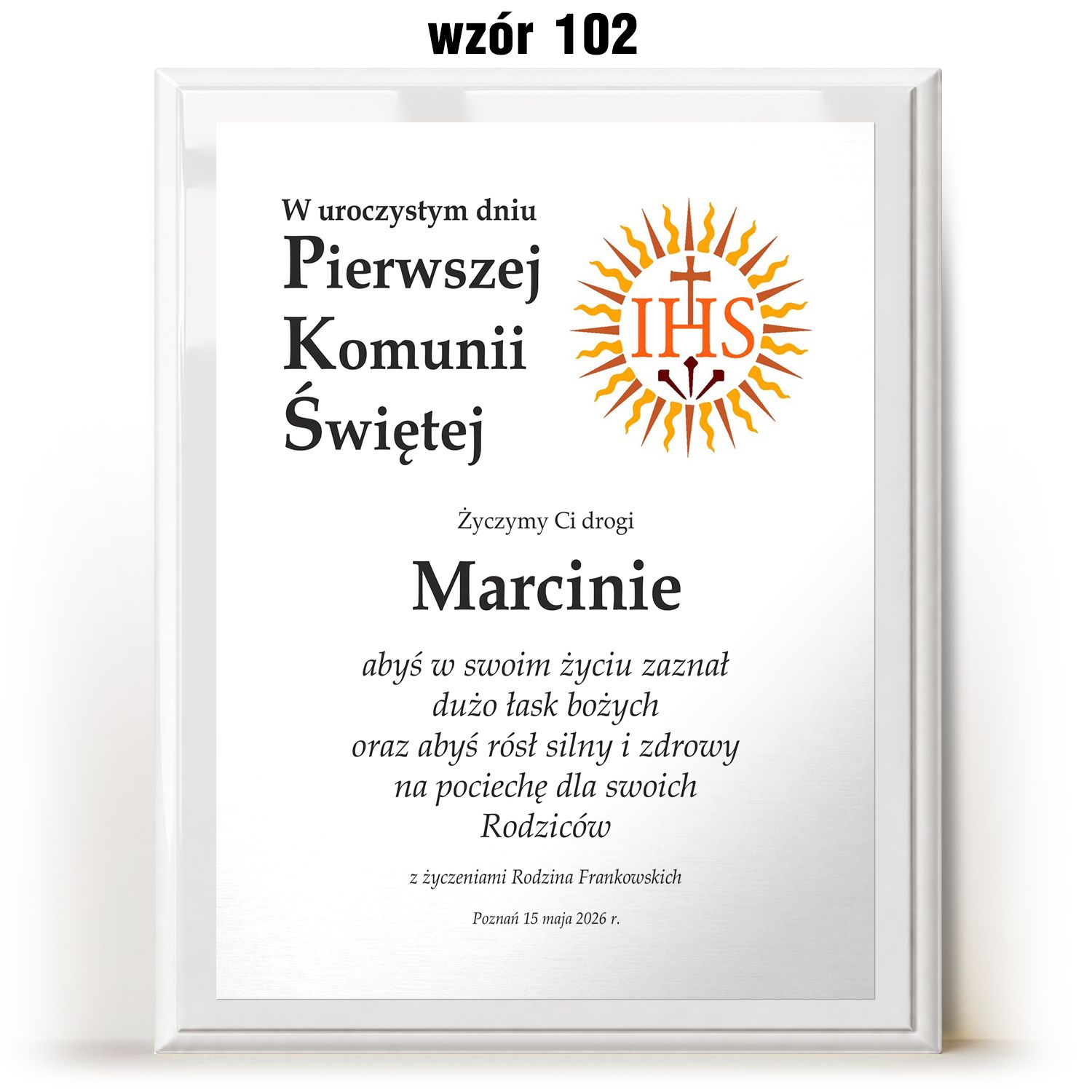 zdjęcie: Pamiątka Pierwszej Komunii Świętej