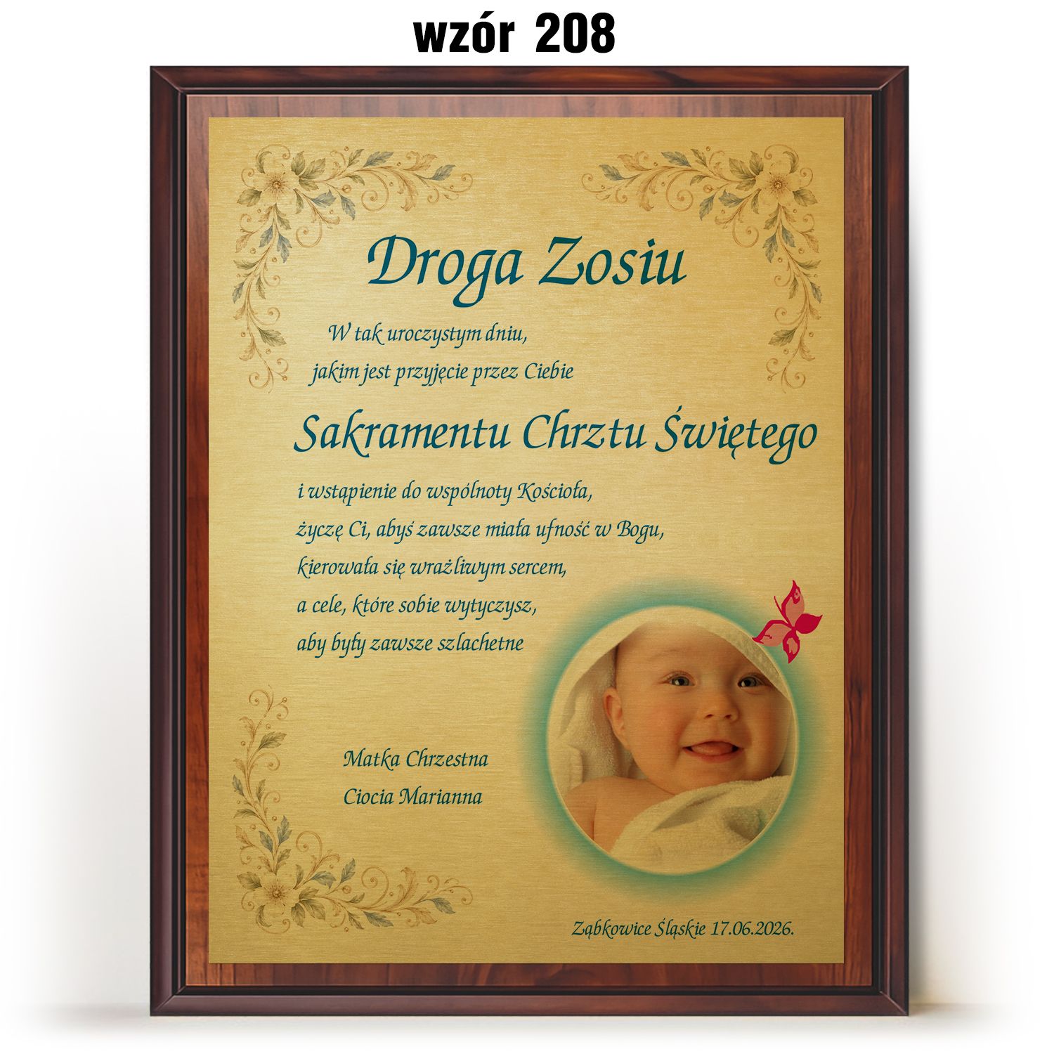 zdjęcie: Pamiątka Chrztu Świętego