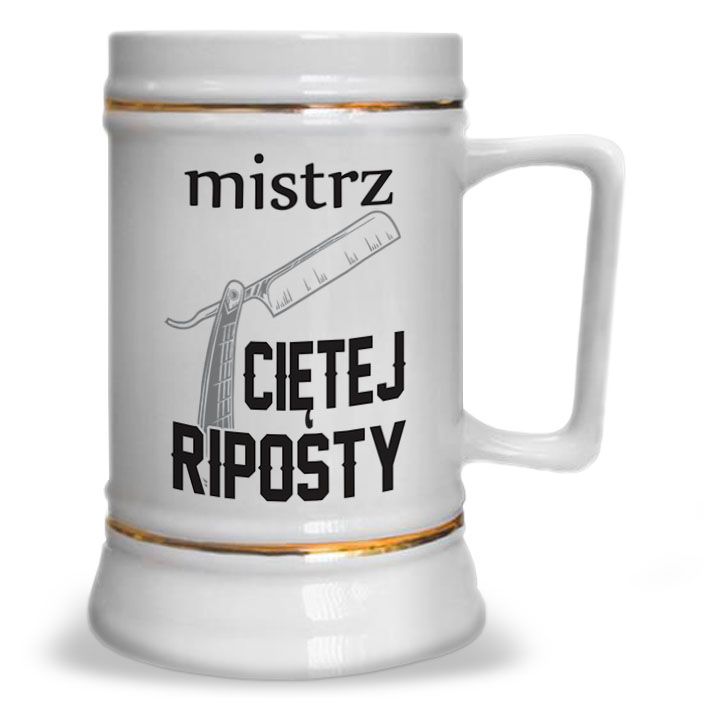 zdjęcie: cięta riposta - kufel