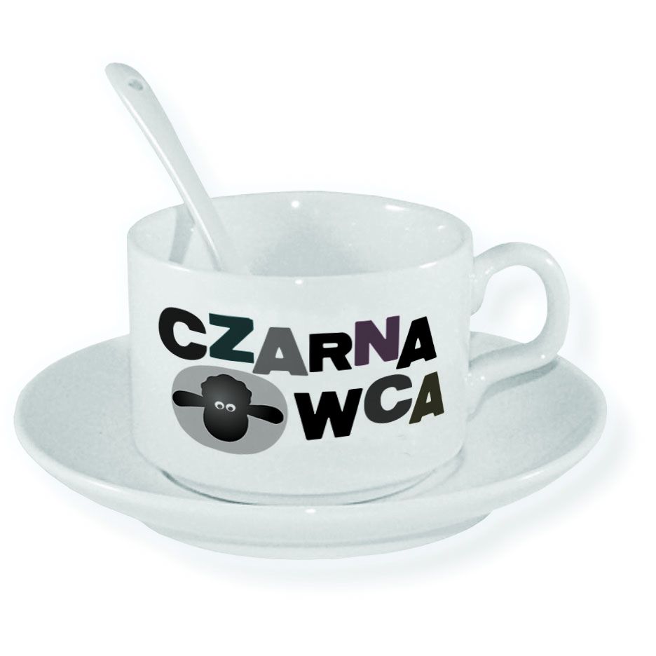 zdjęcie: czarna owca - filiżanka