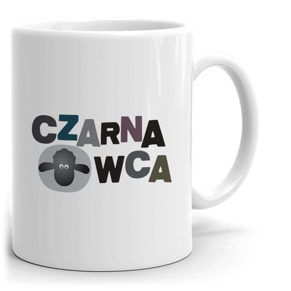 zdjęcie: czarna owca - kubek