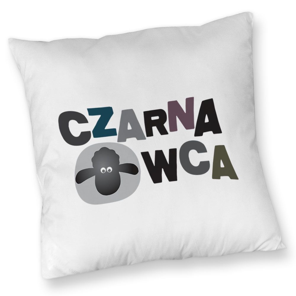 zdjęcie: czarna owca - poduszka