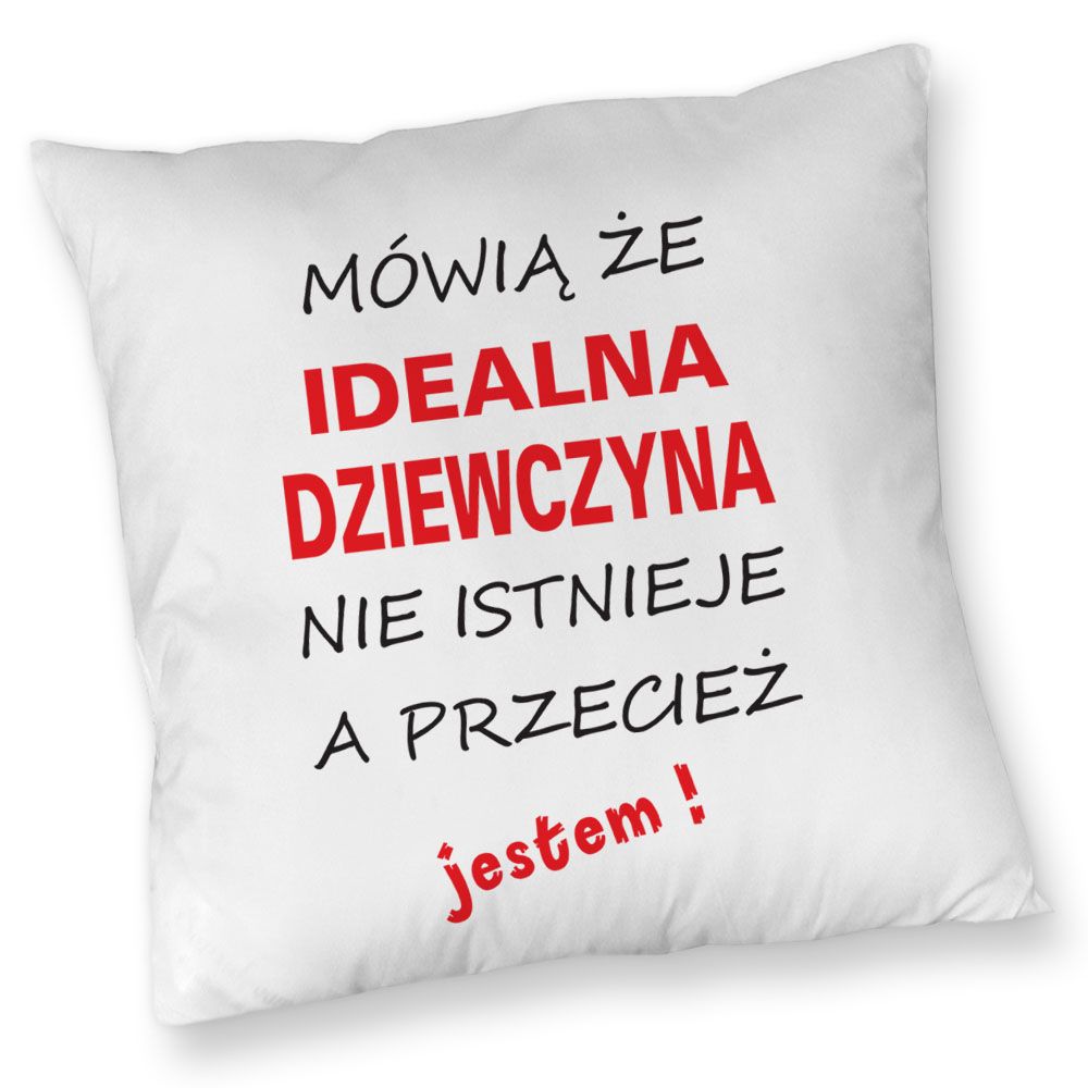 zdjęcie: idealna dziewczyna 01 - poduszka