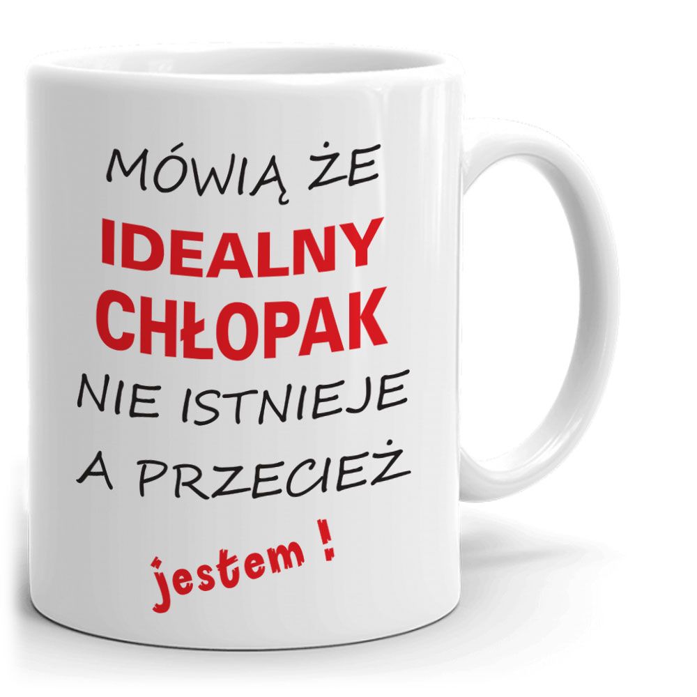 zdjęcie: idealny chłopak 01 - kubek