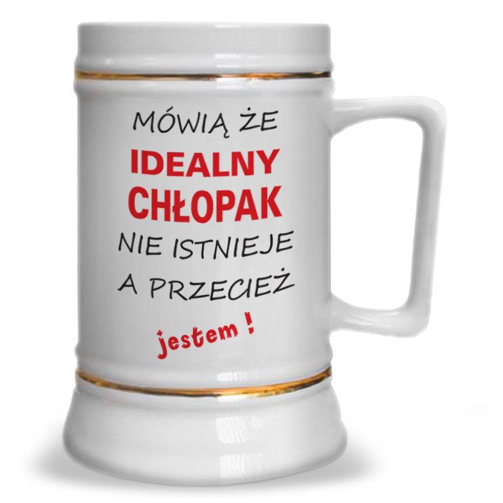 zdjęcie: idealny chłopak 01 - kufel