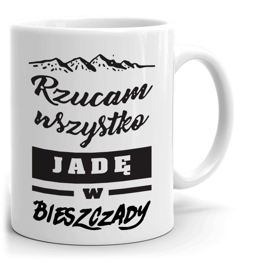 zdjęcie: jadę w Bieszczady 02 - kubek