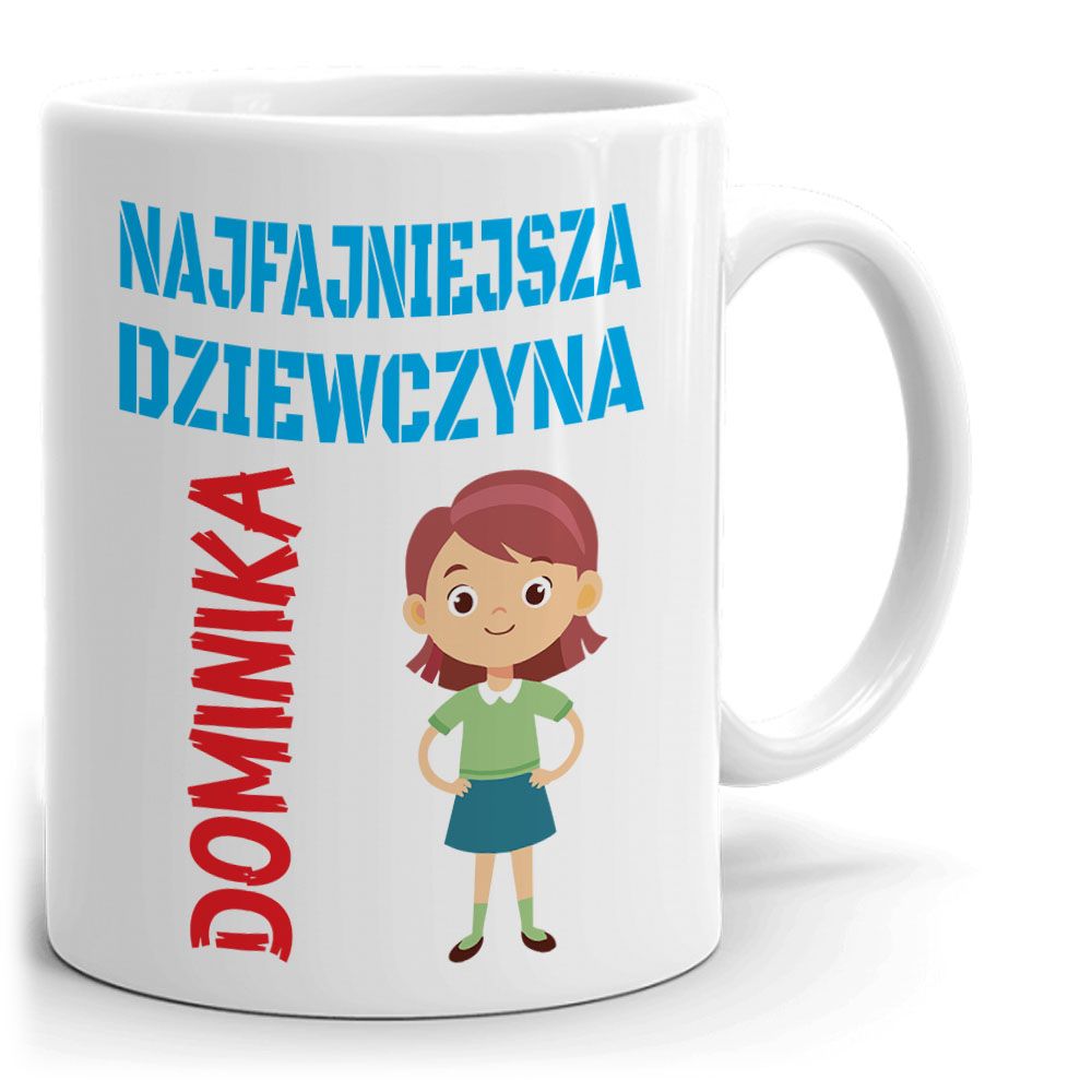 zdjęcie: najfajniejsza dziewczyna - 01 kubek