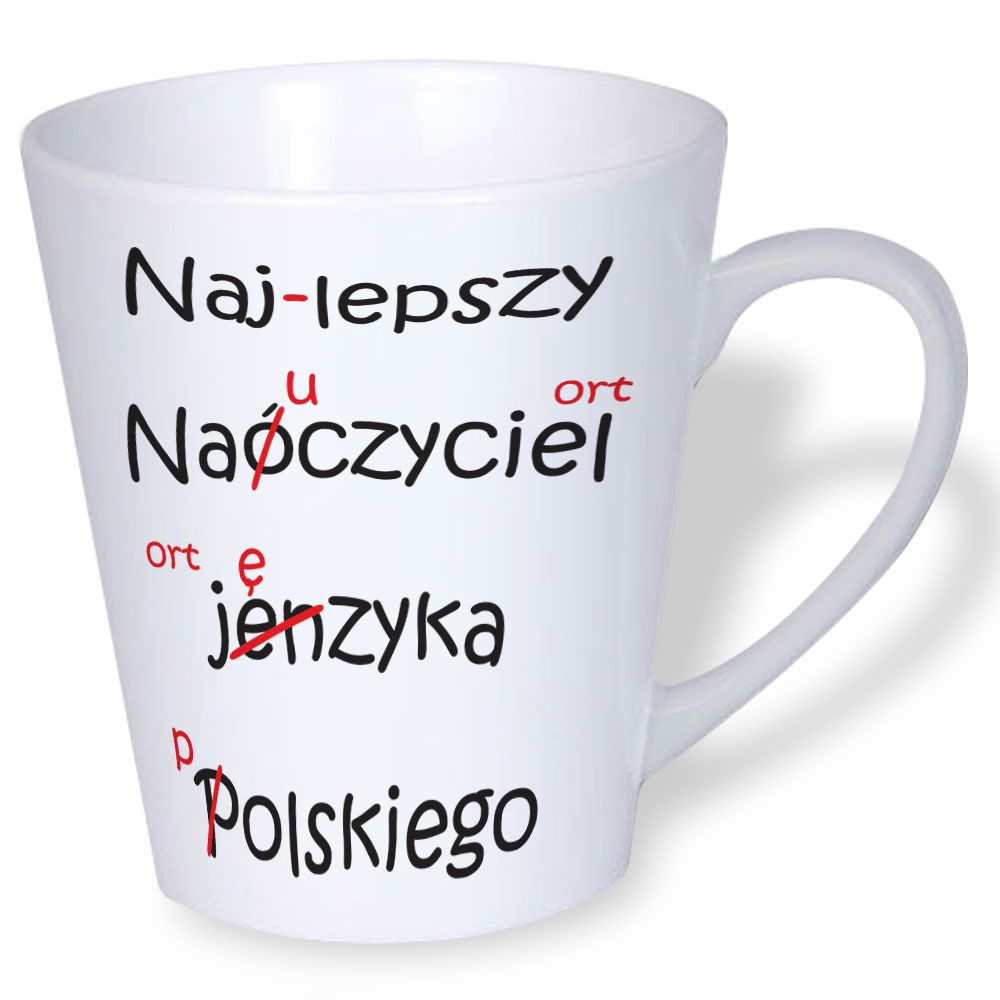 zdjęcie: nauczyciel 10 - kubek latte