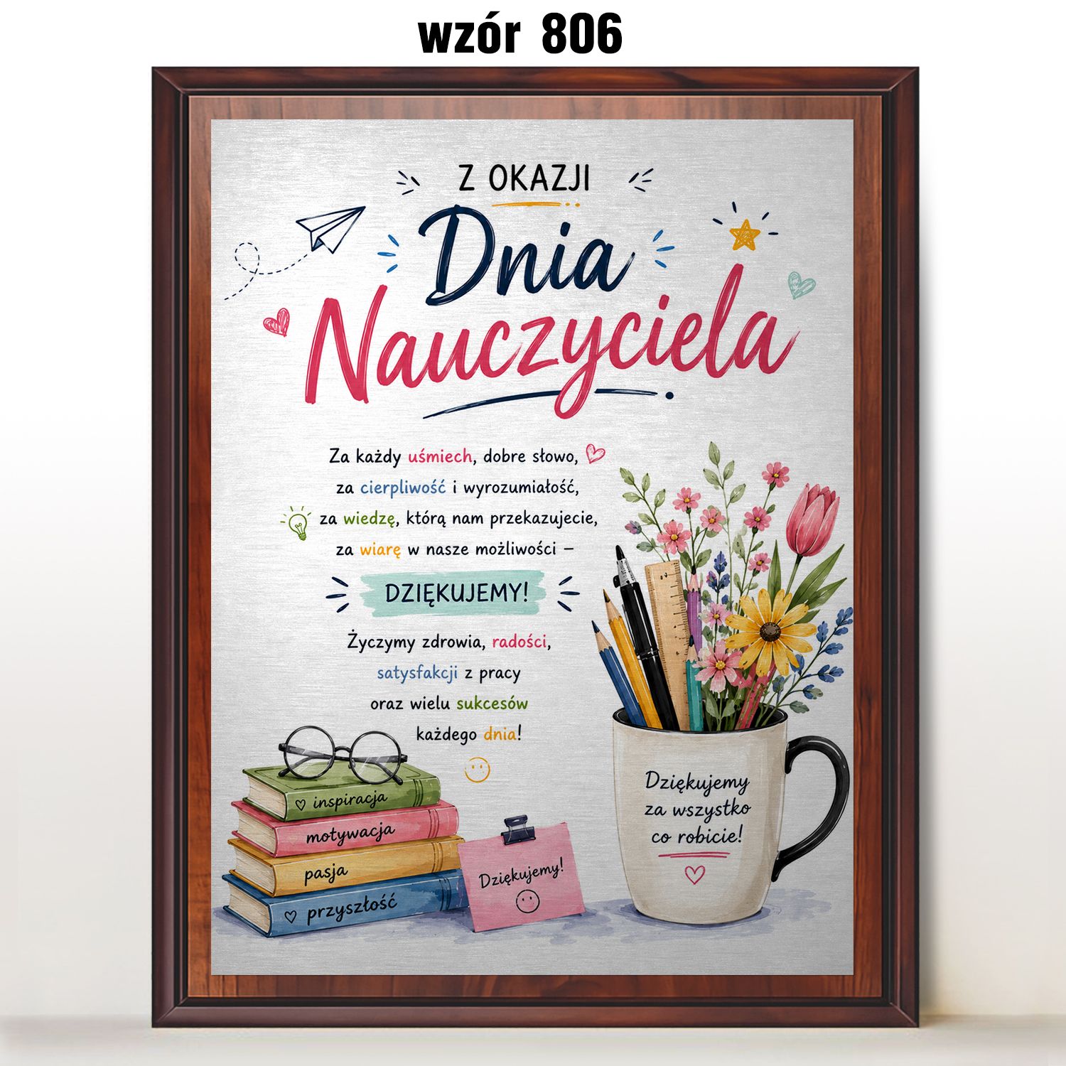 zdjęcie: Pamiątka z nadrukiem dla Nauczyciela