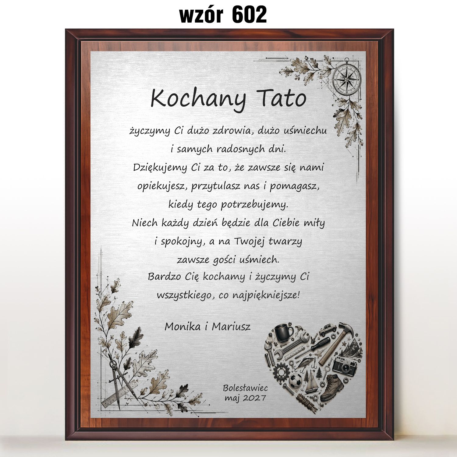 zdjęcie: Pamiątka z nadrukiem dla Taty