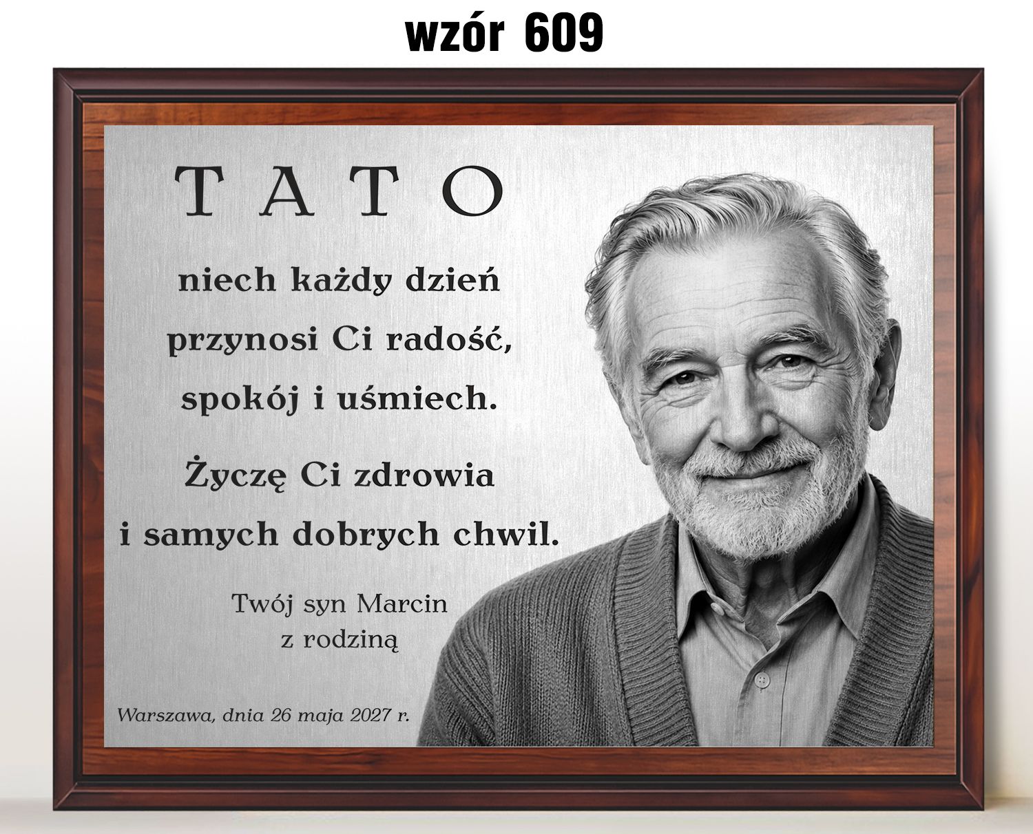 zdjęcie: Pamiątka z nadrukiem dla Taty