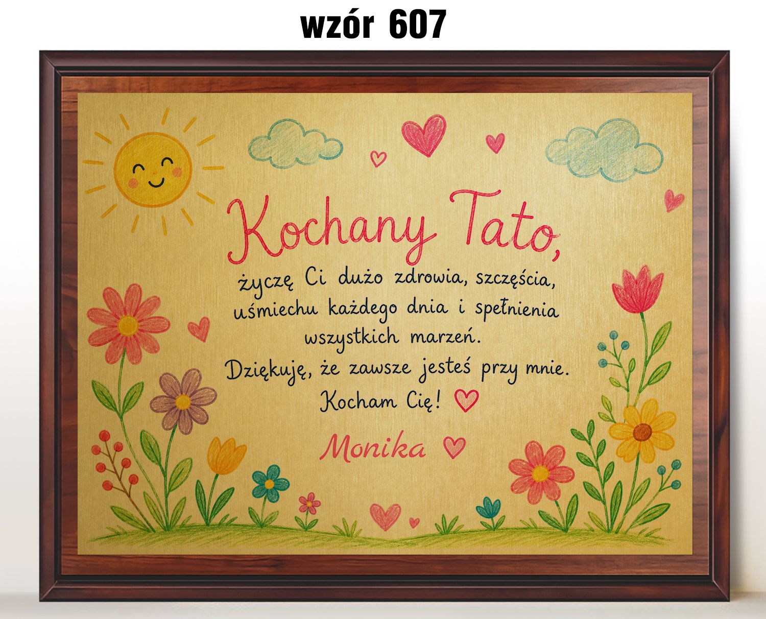 zdjęcie: Pamiątka z nadrukiem dla Taty