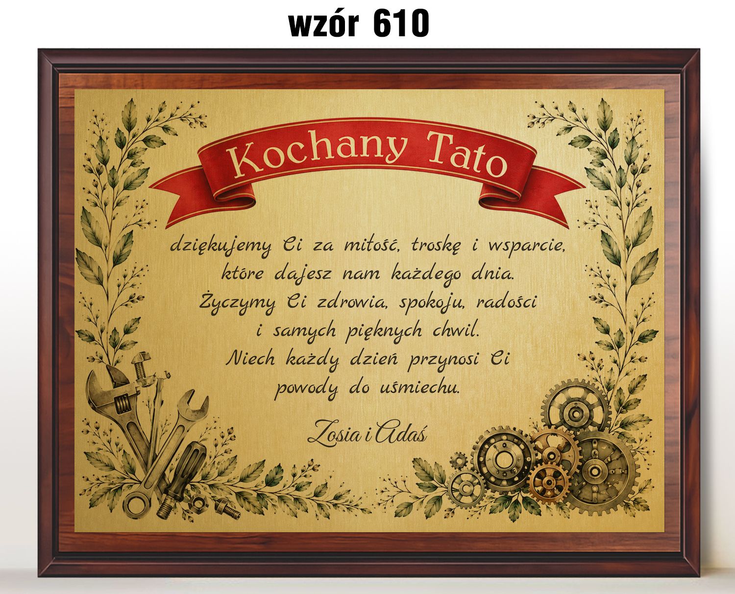 zdjęcie: Pamiątka z nadrukiem dla Taty