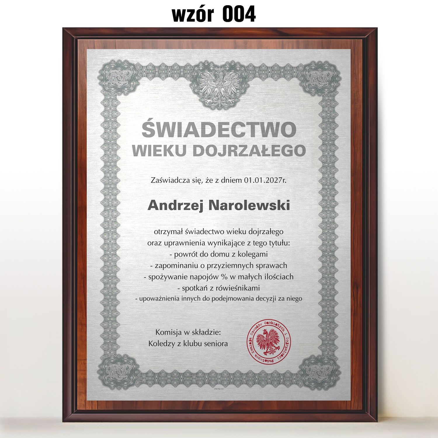 zdjęcie: pamiątka na urodziny