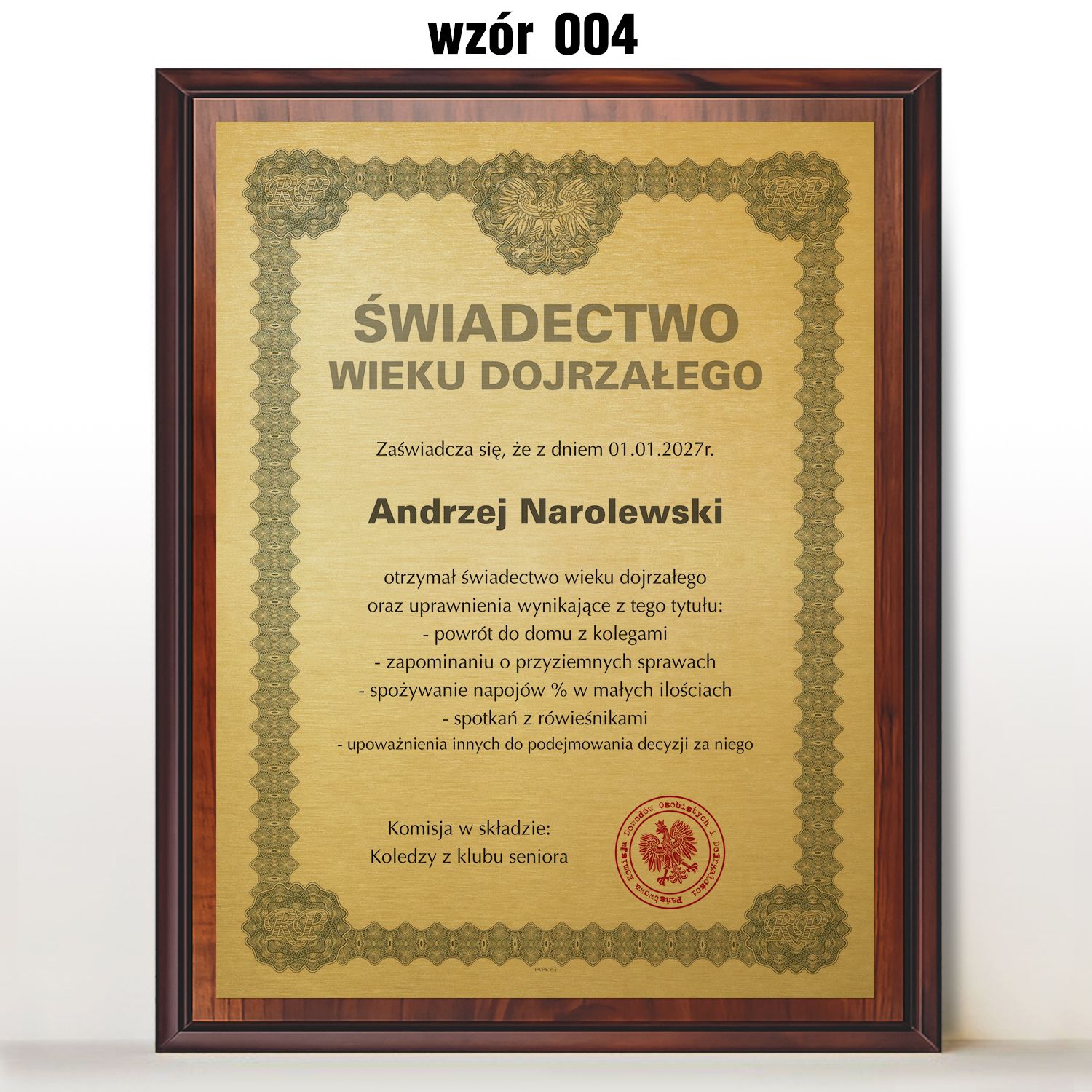 zdjęcie: pamiątka na urodziny