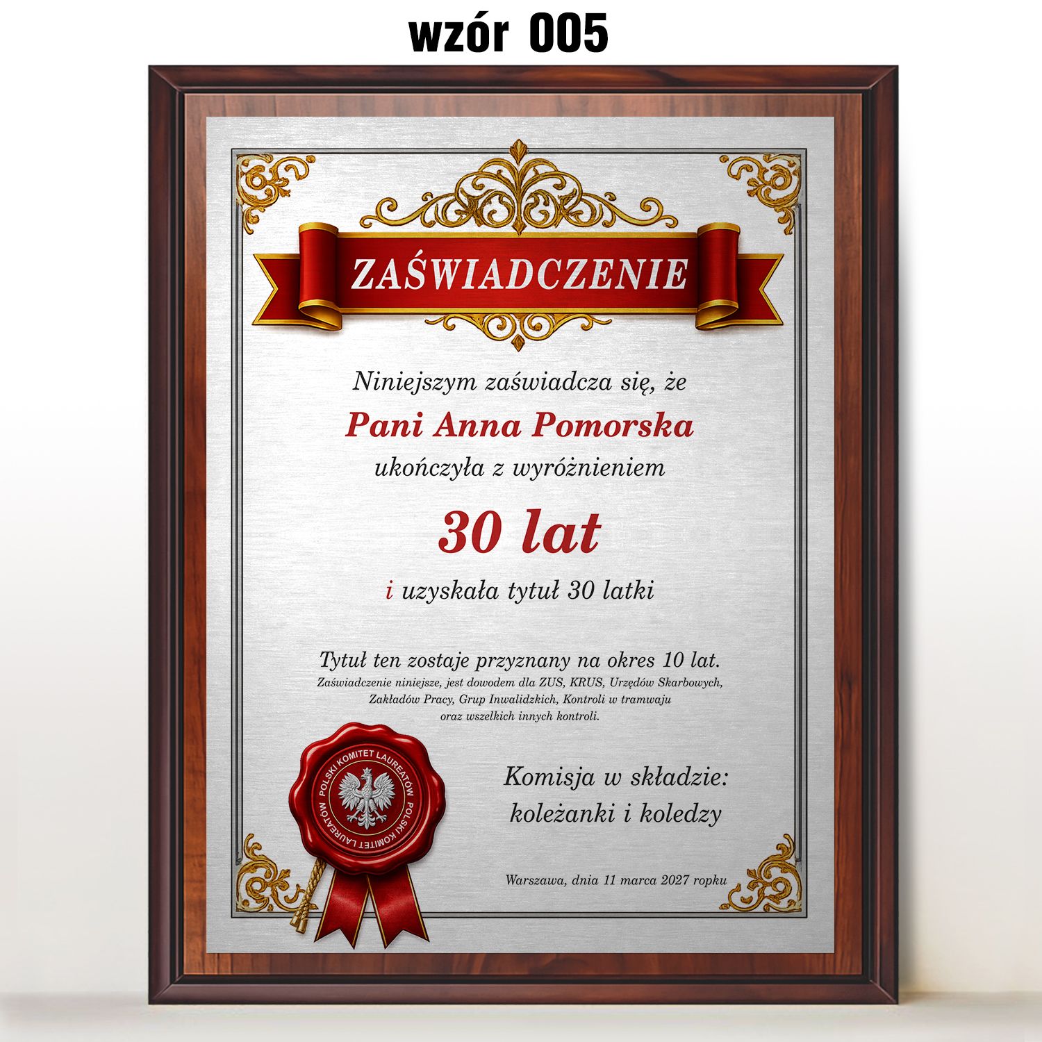 zdjęcie: pamiątka na urodziny