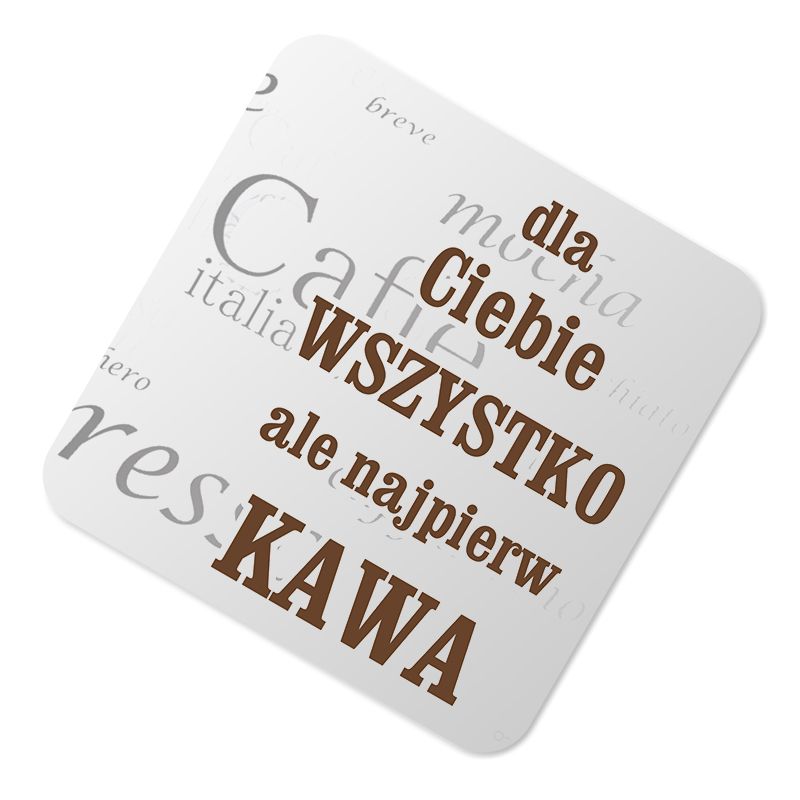 zdjęcie: podkładka pod kubek / kufel - dla taty