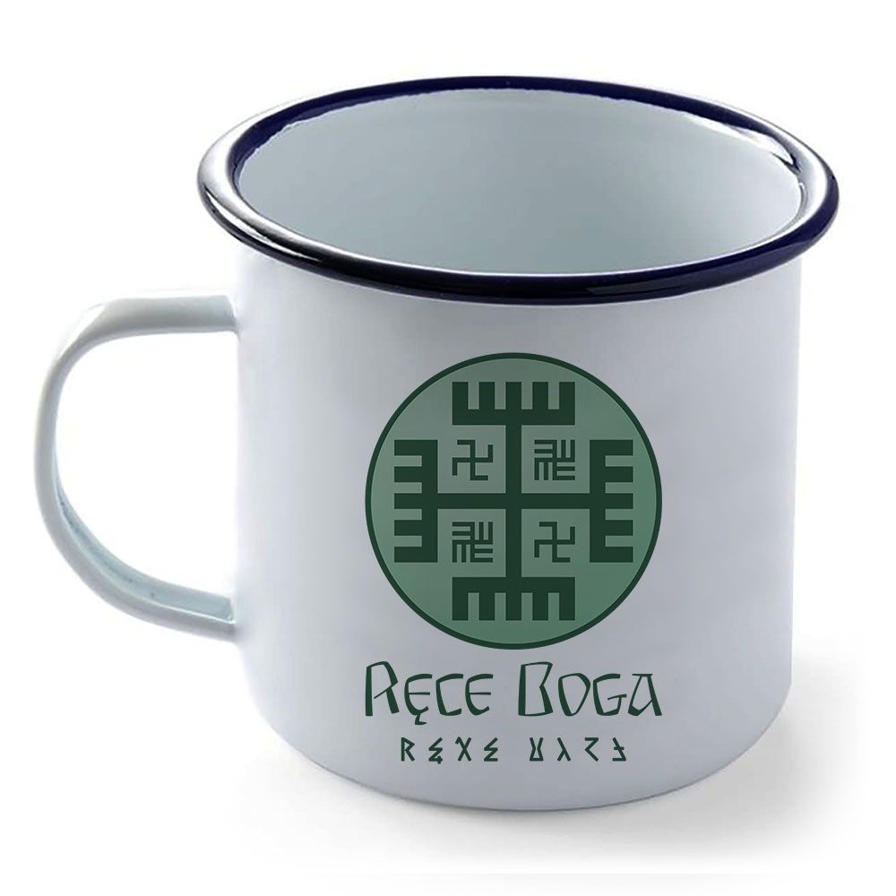 zdjęcie: Ręce Boga 08 - kubek emaliowany