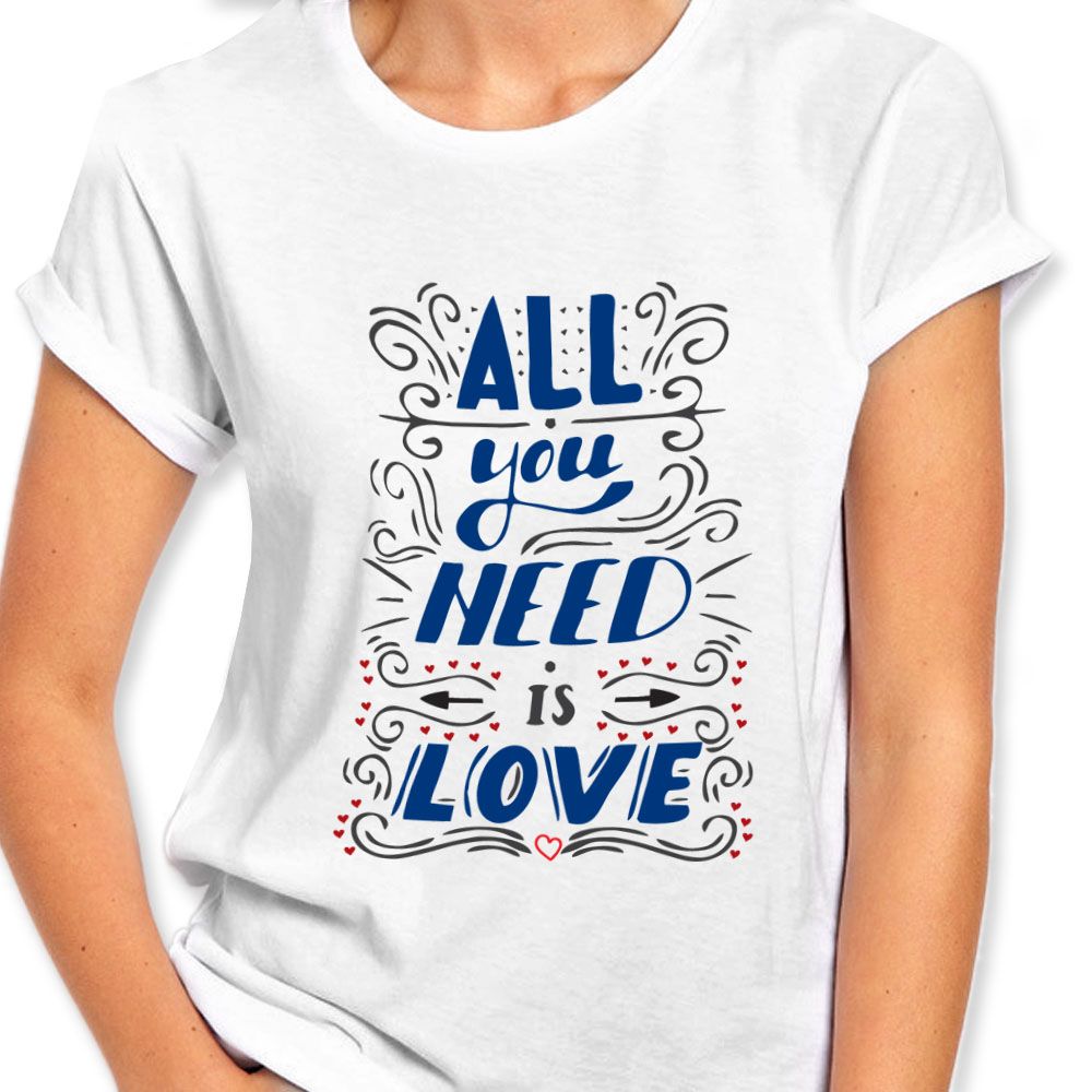 all you need is love - koszulka