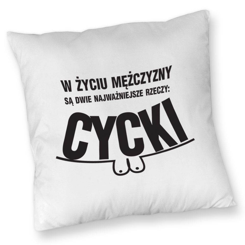cycki - poduszka