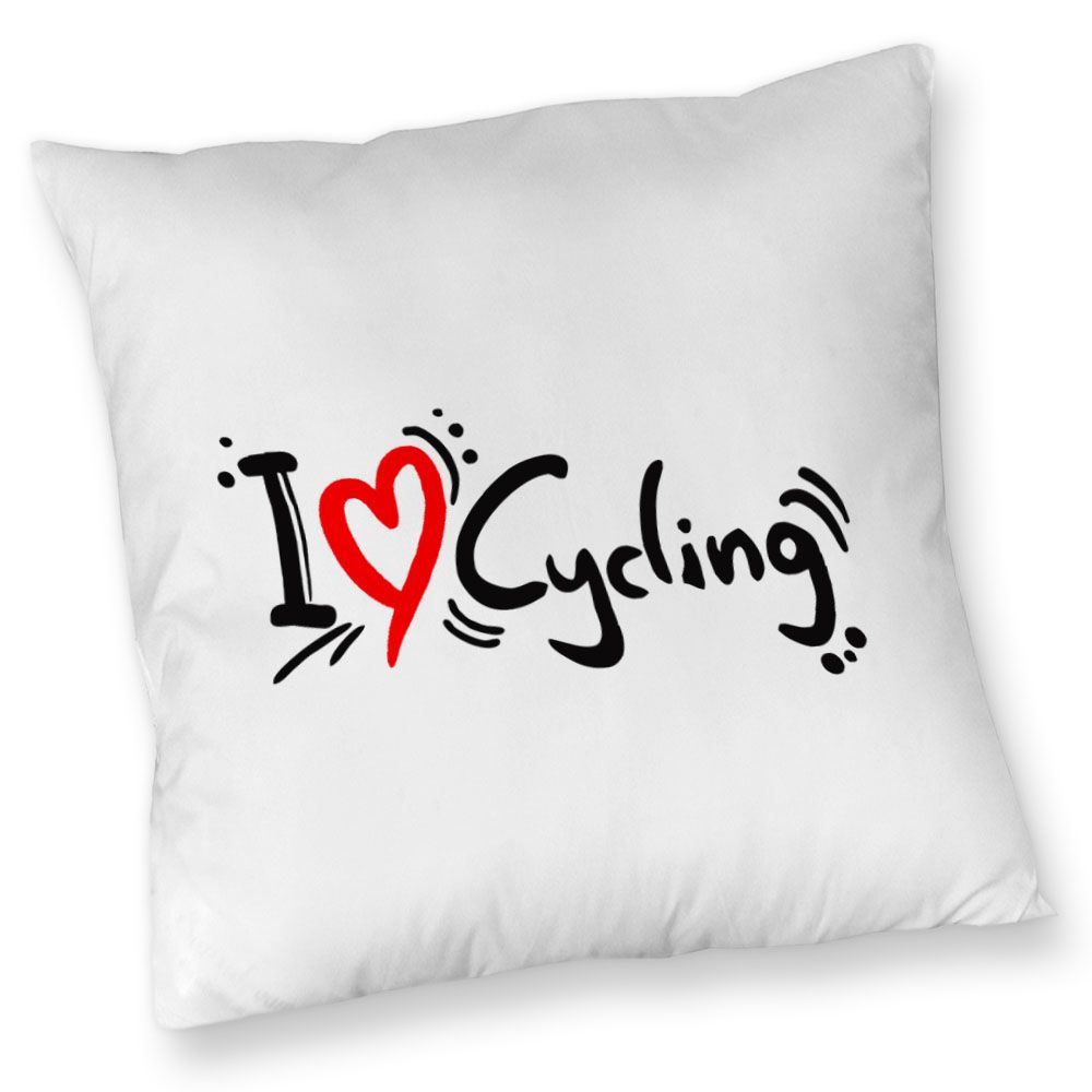 I love cycling - poduszka