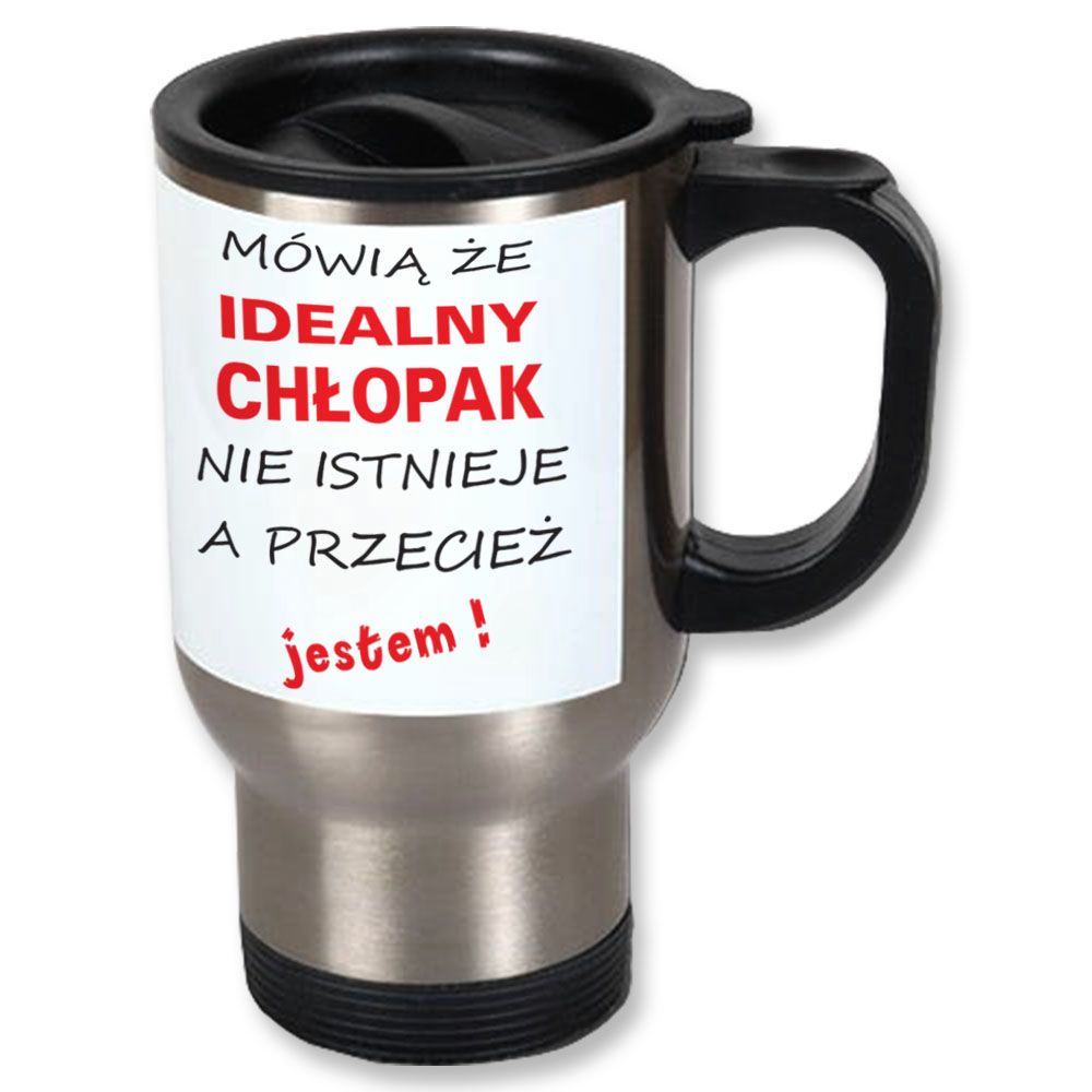 idealny chłopak 01 - kubek termiczny