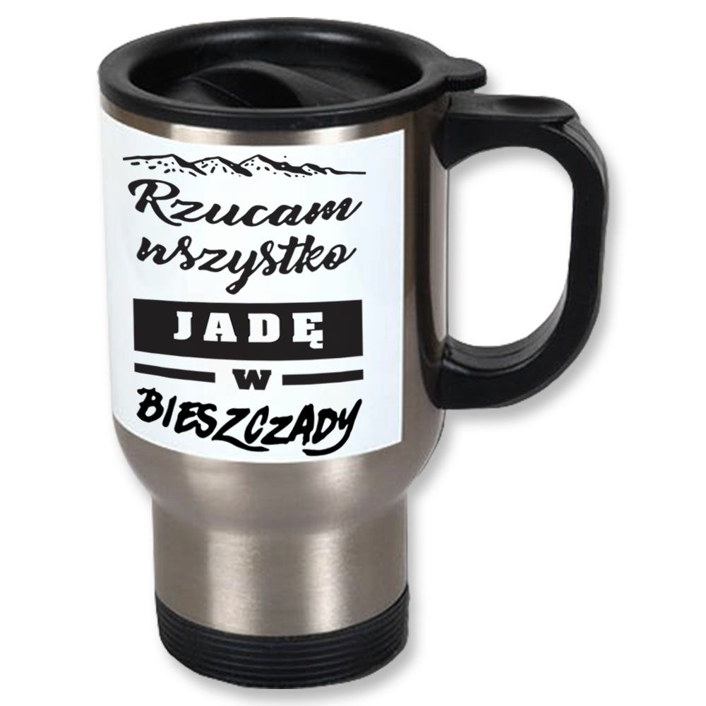jadę w bieszczady 2 - kubek termiczny
