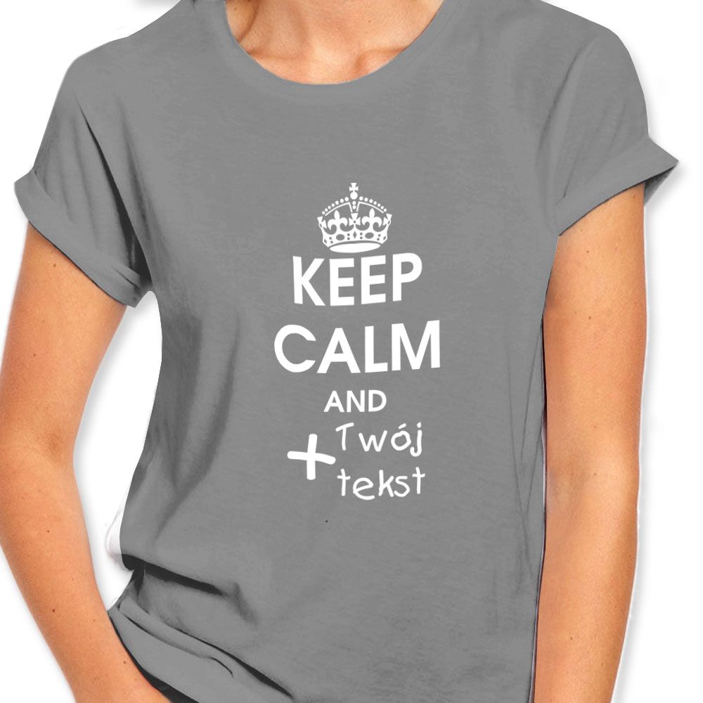 keep calm - koszulka