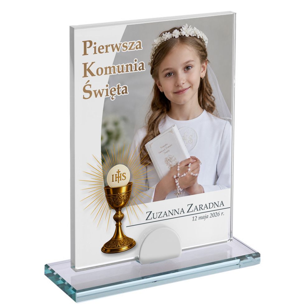 zdjęcie: księga pamiątkowa Pierwsza Komunia Święta