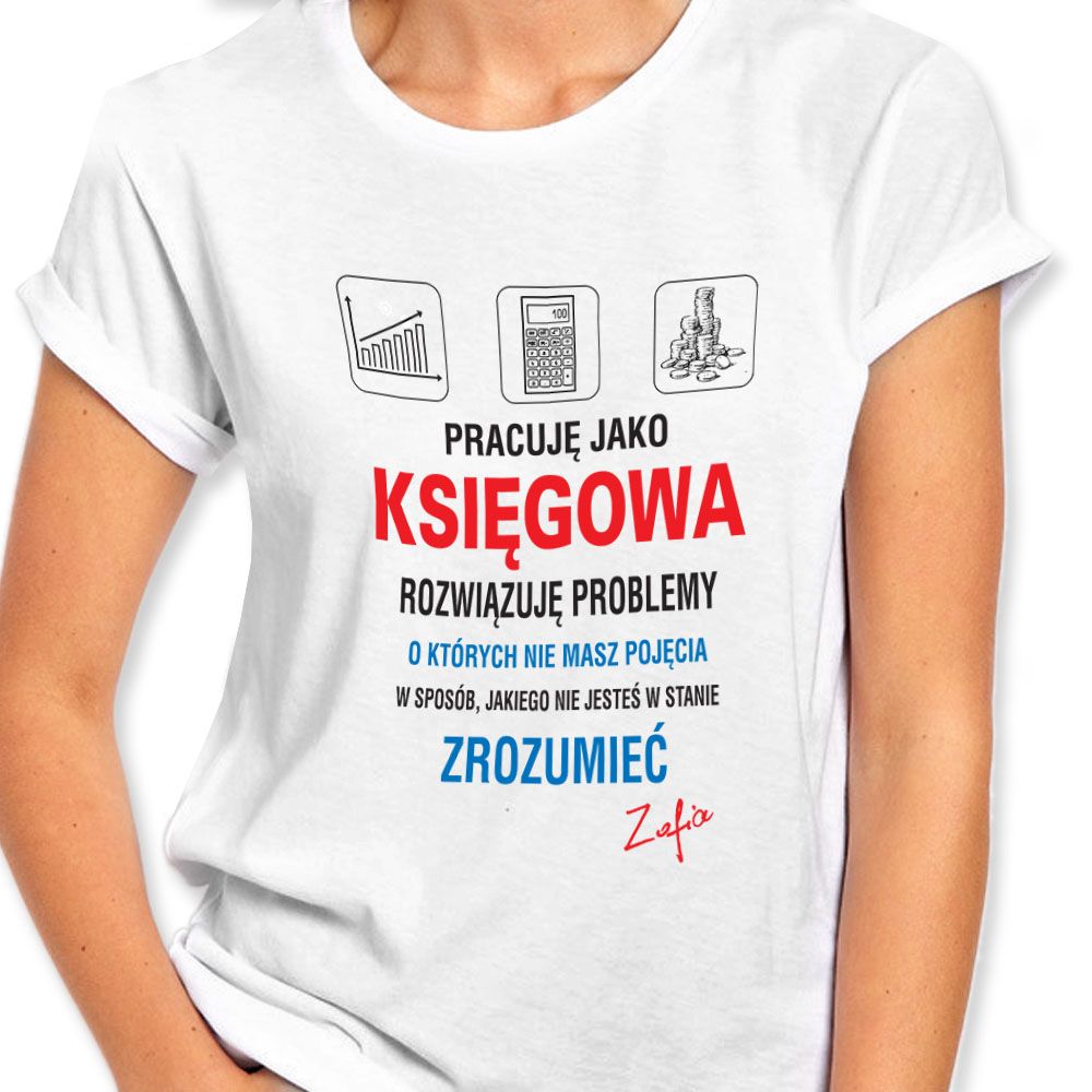 księgowa 01 - koszulka