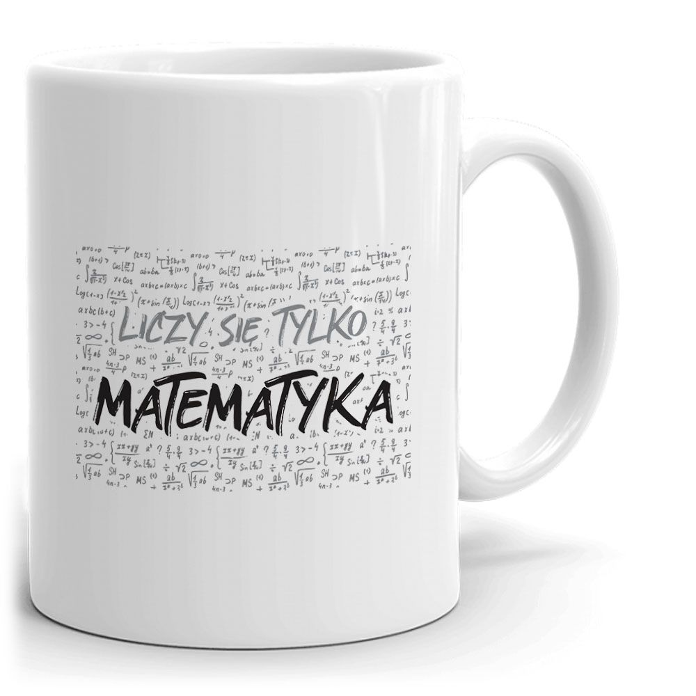 zdjęcie: matematyka 01 - kubek latte