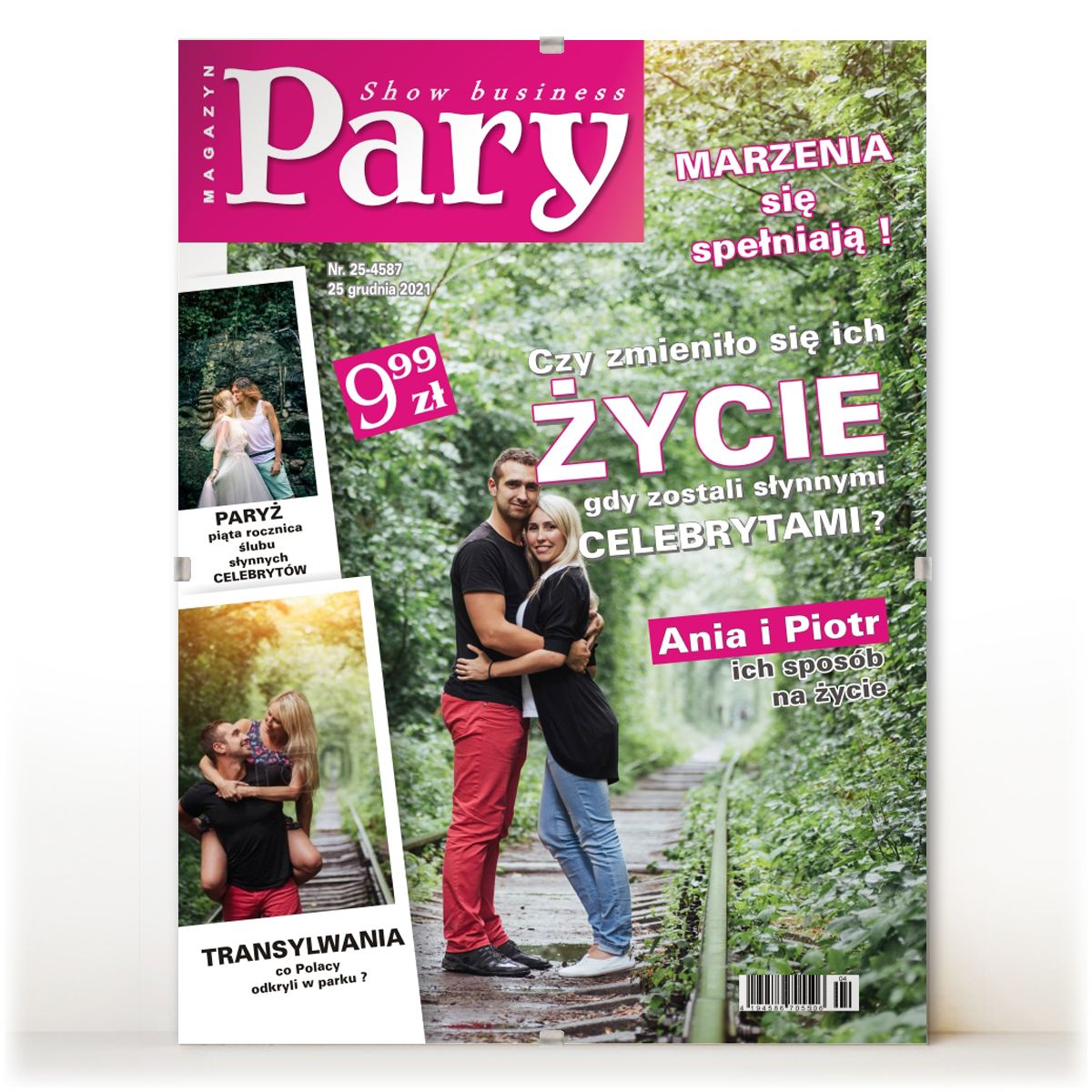 okładka na Walentynki