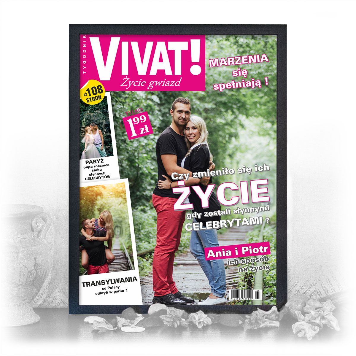 zdjęcie: gazeta z okazji Walentynek