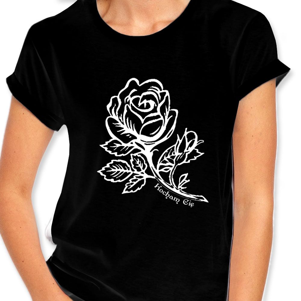 róża 01 - koszulka