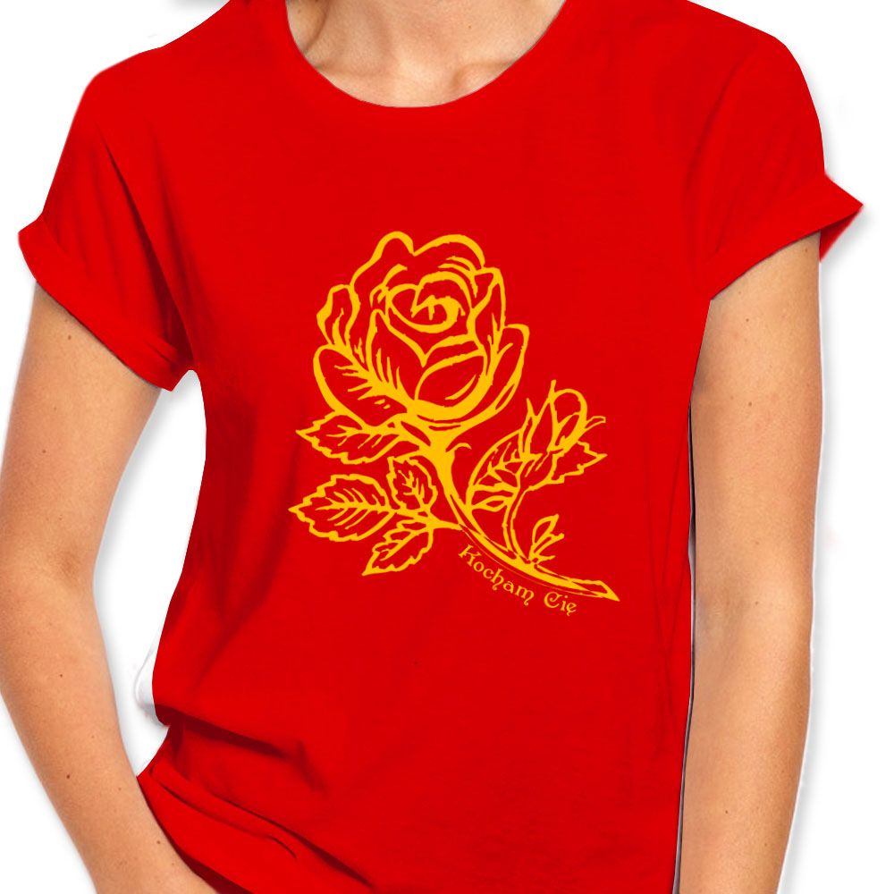róża - koszulka