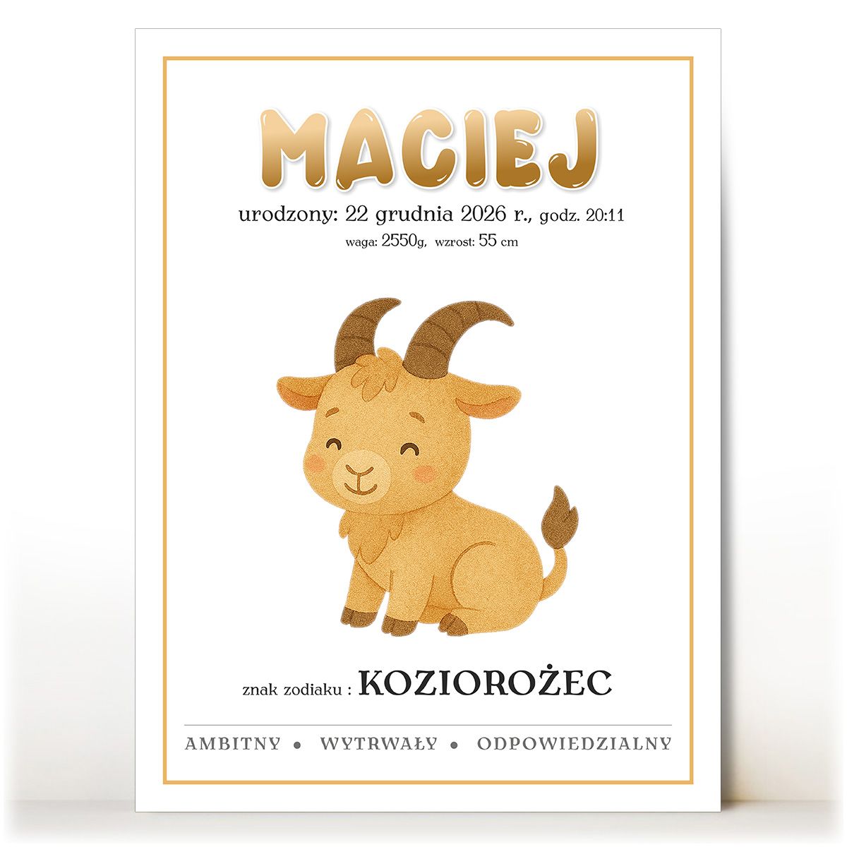 znak zodiaku - 03 - dziecięcy