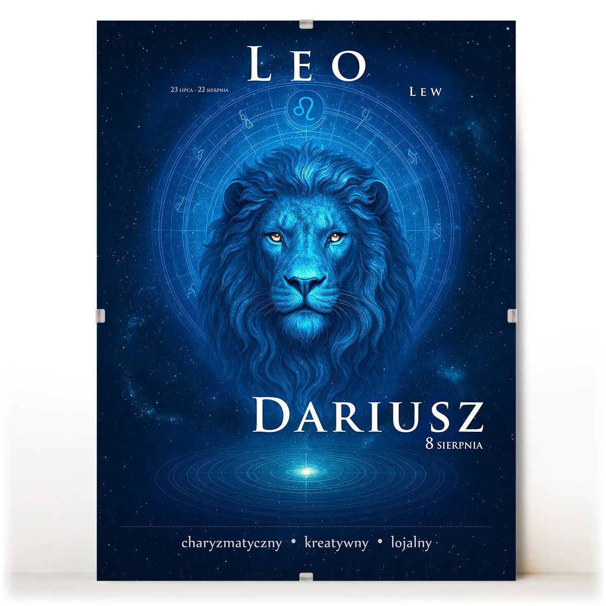znak zodiaku - 06 plakat w antyramie - mistyczny