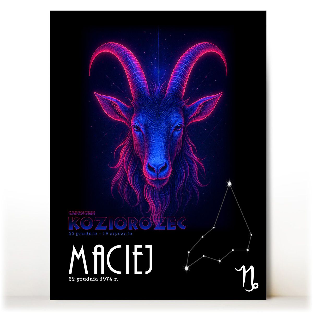 zdjęcie: znak zodiaku - 05 - neon