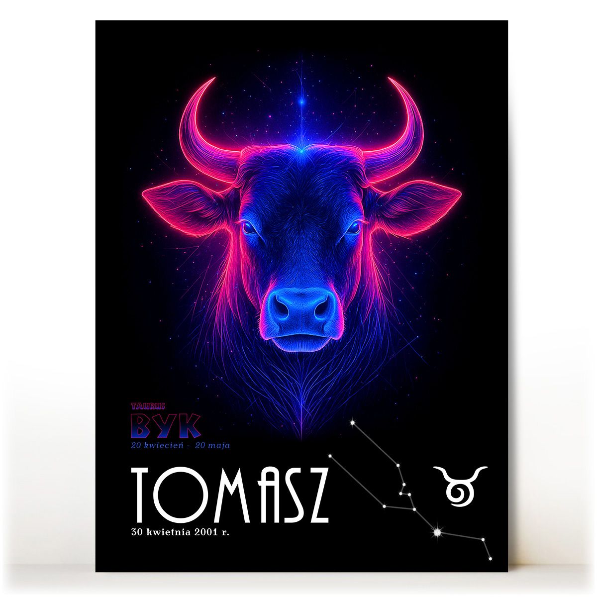 zdjęcie: znak zodiaku - 05 - neon