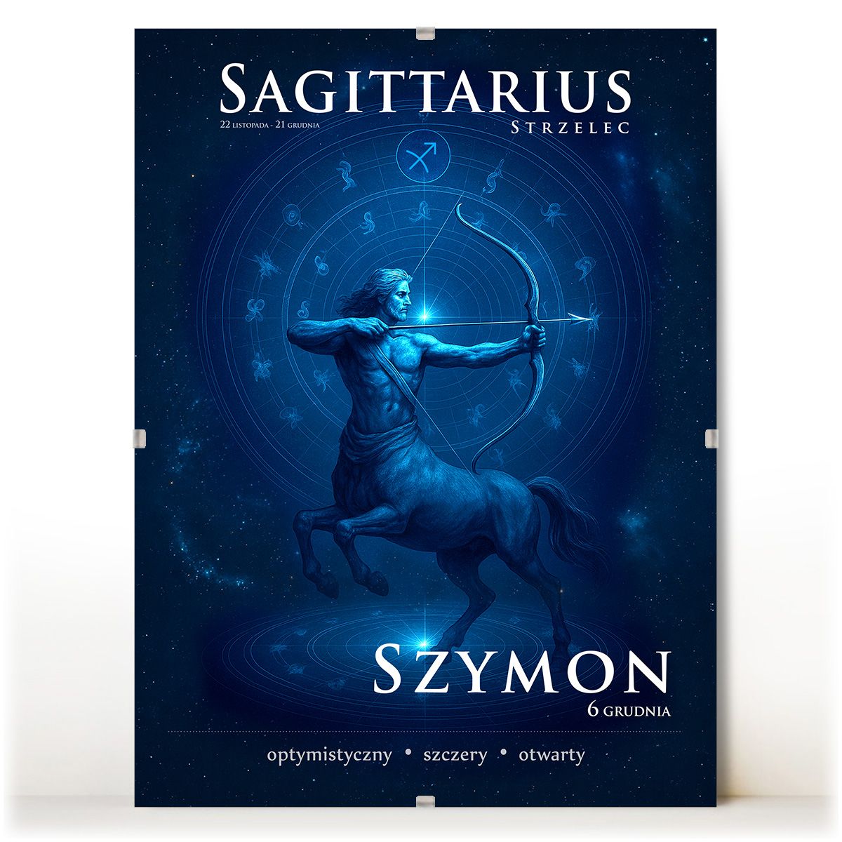 zdjęcie: znak zodiaku - 06 plakat w antyramie - mistyczny