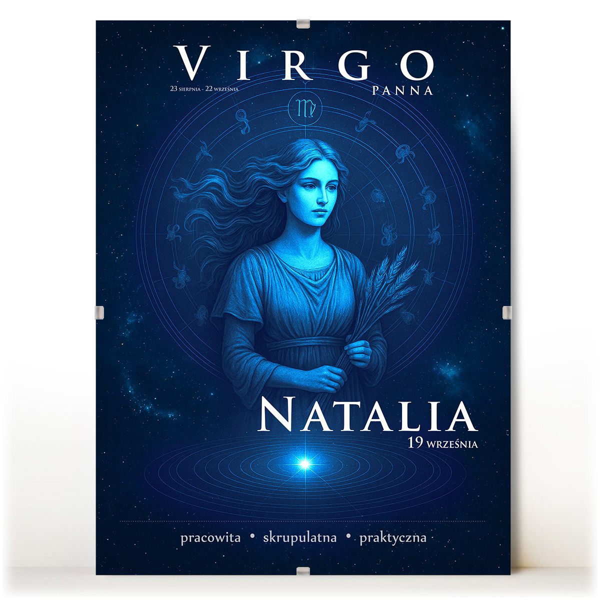 zdjęcie: znak zodiaku - 06 plakat w antyramie - mistyczny